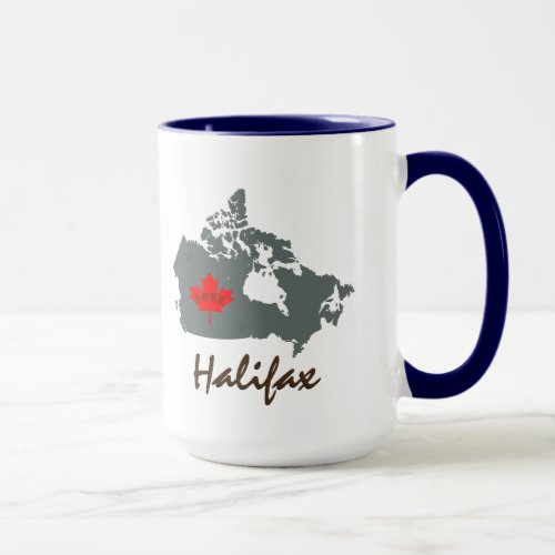 Halifax Nova Scotia Canada  coffee tea cup mug