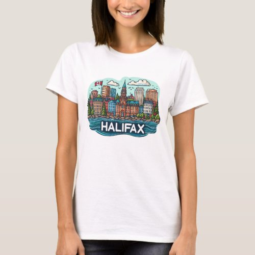 Halifax Nova Scotia Canada  T_Shirt