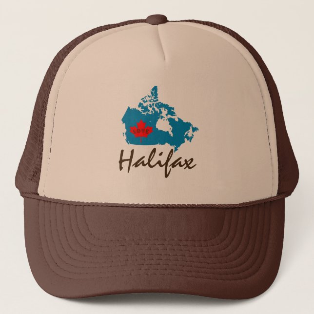 Halifax Nova Scotia  Customize Canada hat (Front)