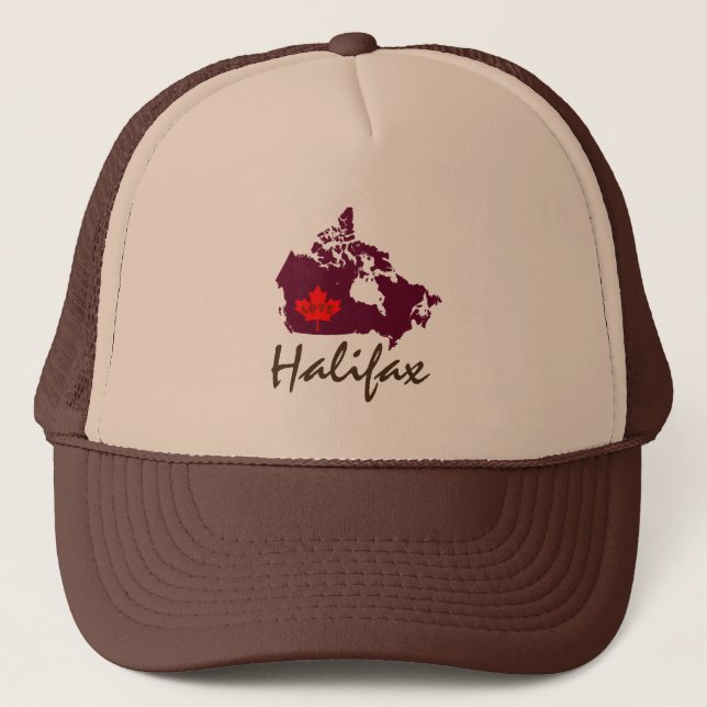 Halifax Nova Scotia  Customize Canada hat (Front)
