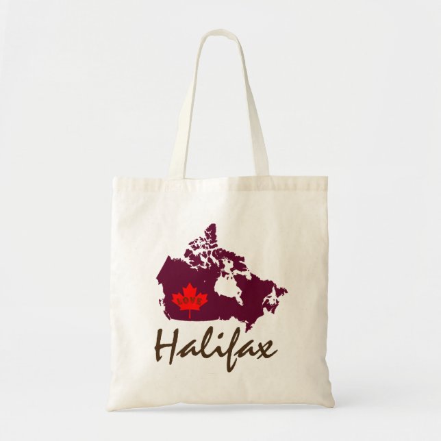 Halifax Nova Scotia Customize Canada Province bag (Front)
