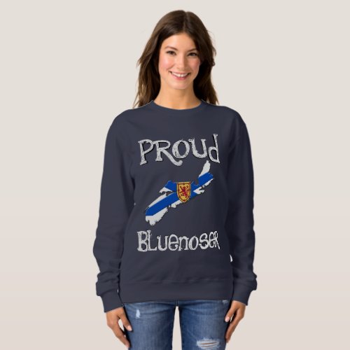 Halifax Nova Scotia sweater Proud Bluenoser 
