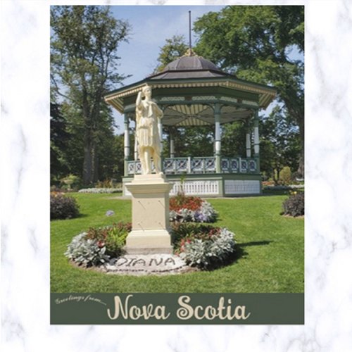 Halifax Public Gardens Nova Scotia Postcard