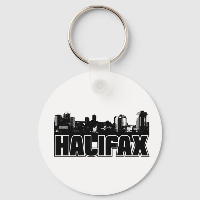 Halifax Skyline Keychain (Front)