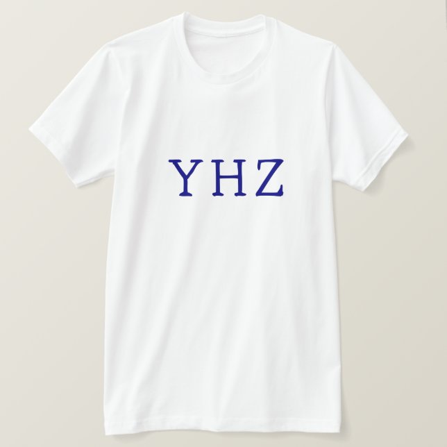 Halifax Stanfield International Airport YHZ shirt  (Design Front)