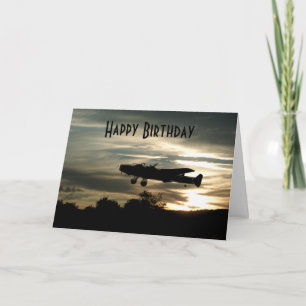 Halifax take off, 1943 card