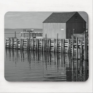 Hall's Harbour B&amp;W Mouse Pad