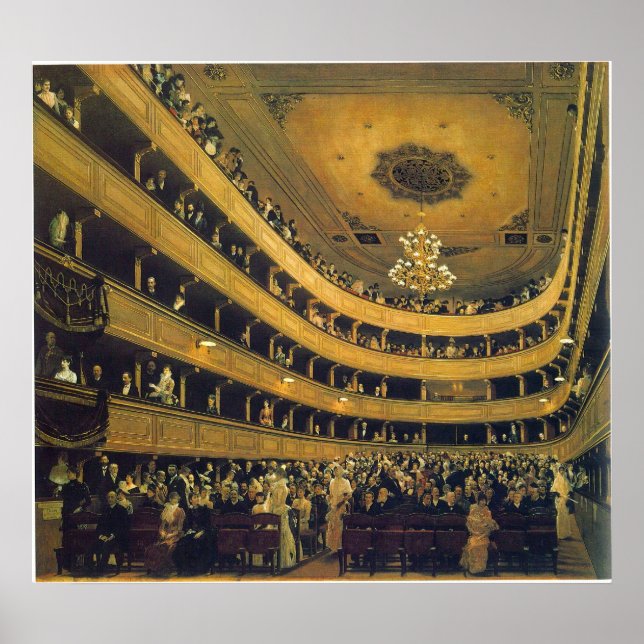 Hall by Gustav Klimt Poster (Front)