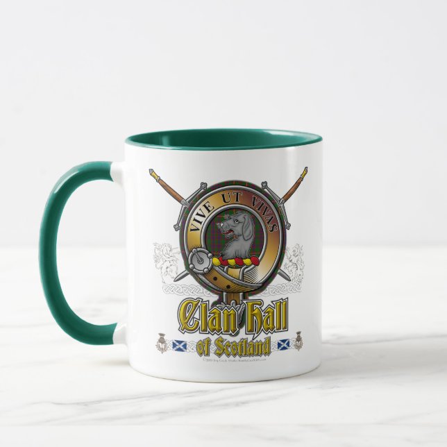 Hall Clan Badge Mug (Left)
