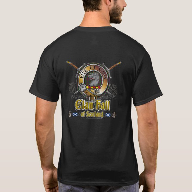 Hall Clan Badge T-Shirt (Back)