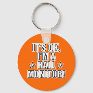 Hall Monitor Keychain