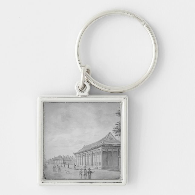 Hall of Audience at the Old Summer Palace, Keychain (Front)