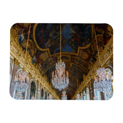 Hall of Mirrors in the Chateau de Versailles Magnet
