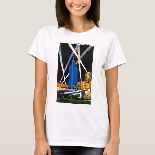 Hall of Science Chicago Worlds Fair Retro T_Shirt