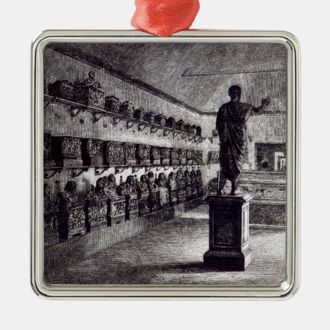 Hall of the Arringatore, Etruscan Museum Metal Ornament (Front)