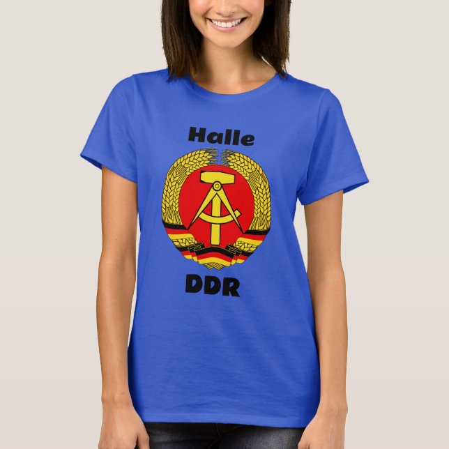 Halle, East Germany (DDR, GDR) T-Shirt (Front)