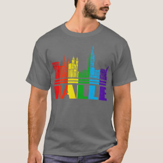 Halle Pride  Halle LGBT Gift LGBTQ Supporter Tee P