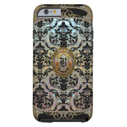 Halleesham Elegant Damask Monogram Tough iPhone 6 Case