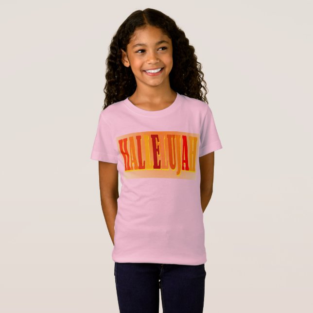 Hallelujah Children's T-Shirt (Front Full)
