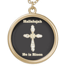 Hallelujah Cross Necklace