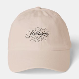 Hallelujah Monogram Hat
