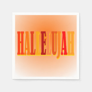 Hallelujah Paper Napkins
