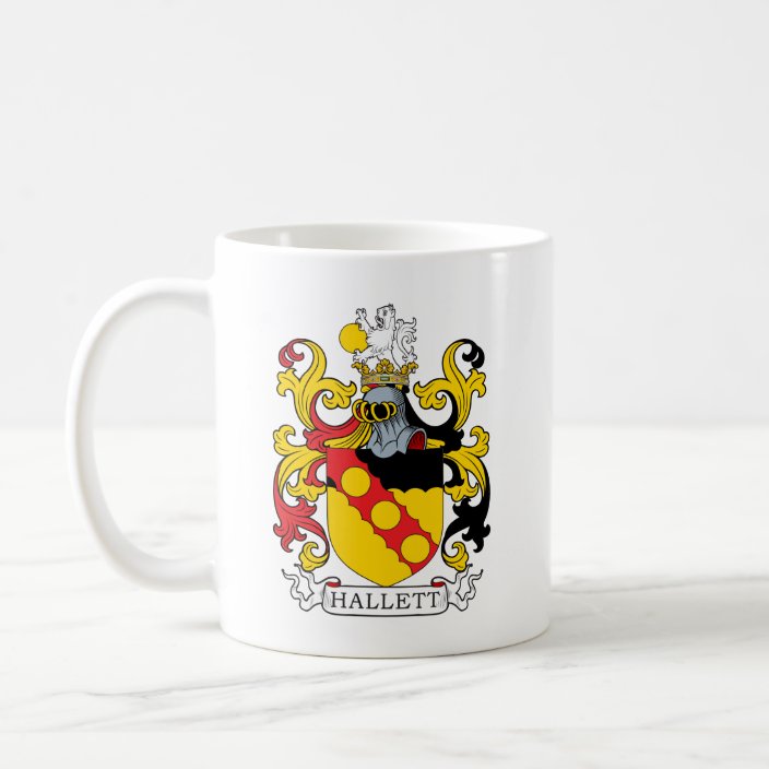 Hallett Family Crest Coffee Mug | Zazzle.com