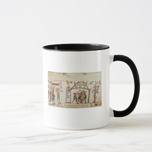 Halley's Comet and Harold Receiving Bad News Mug (Right)