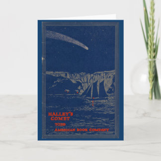 "HALLEY'S COMET" Greeting Card
