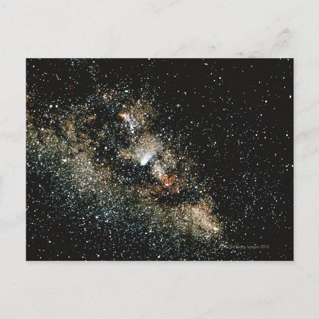 Halleys Comet  in the Milky Way Postcard (Front)