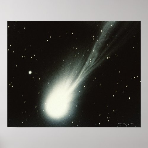 Halleys Comet Poster