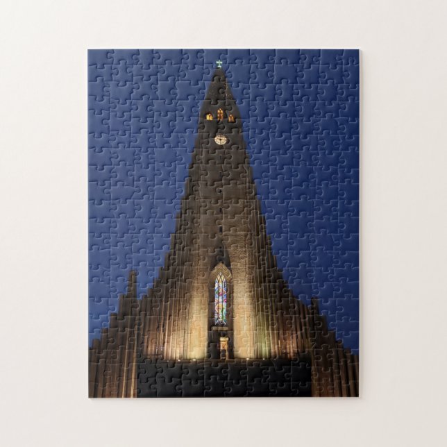 Hallgrímskirkja Church Iceland Jigsaw Puzzle (Vertical)