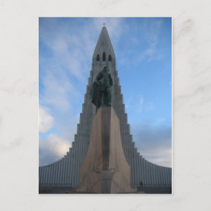 Hallgrímskirkja, Reykjavik, Iceland Postcard