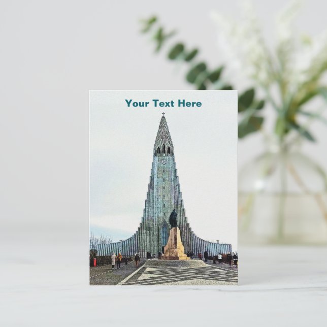 Hallgrímskirkja, Reykjavik Postcard (Standing Front)