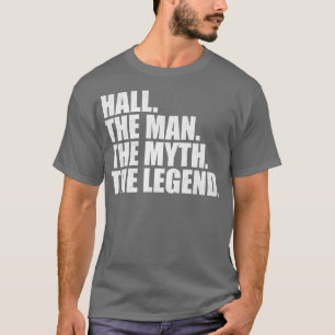 HallHall Family name Hall last Name Hall Surname H T-Shirt