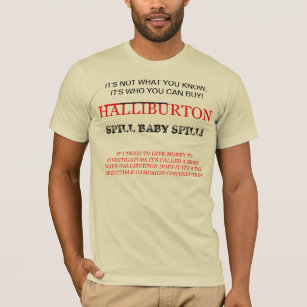 halliburton shirts