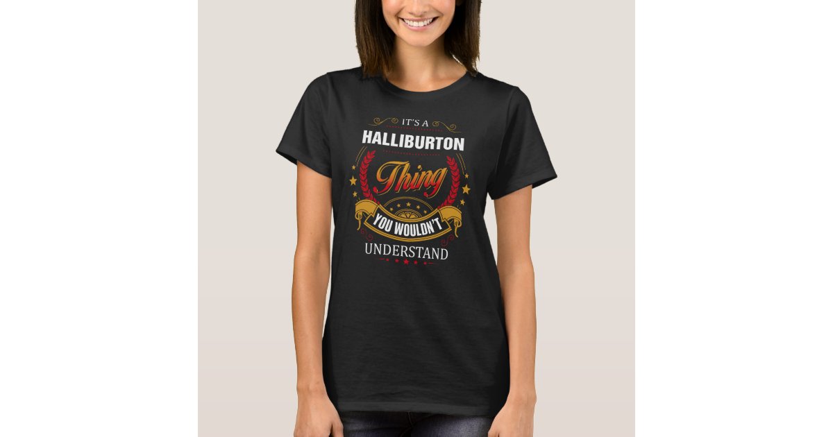 halliburton shirts