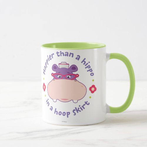 Hallie _ Happier Than a Hippo in a Hoop Skirt Mug