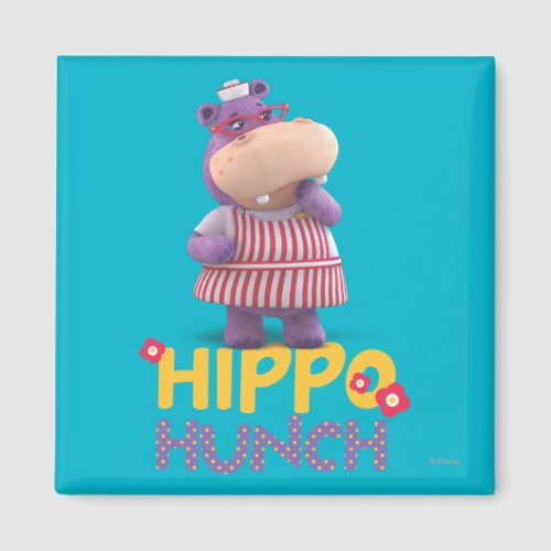 Hallie _ Hippo Hunch Magnet