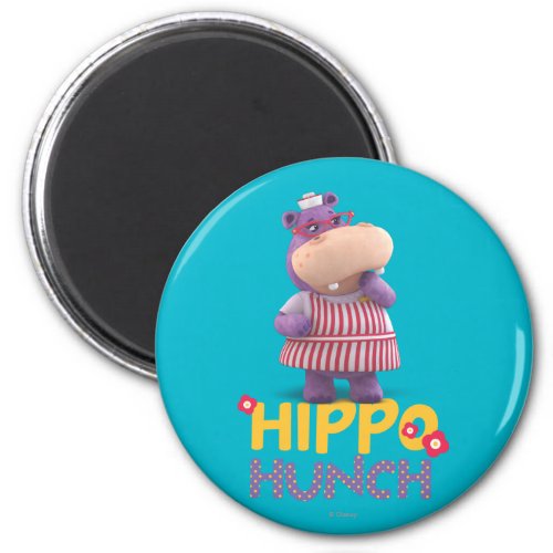Hallie _ Hippo Hunch Magnet