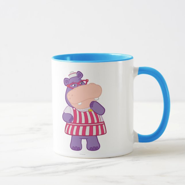 Hallie the Happy Hippo Mug (Right)