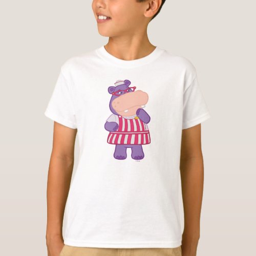 Hallie the Happy Hippo T_Shirt