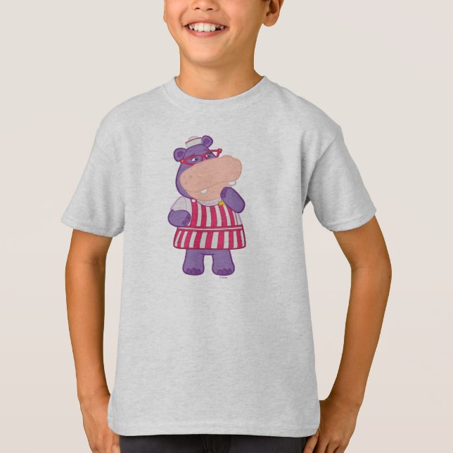 Hallie the Happy Hippo T-Shirt (Front)
