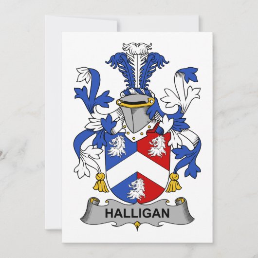 Halligan Family Crest (Front)