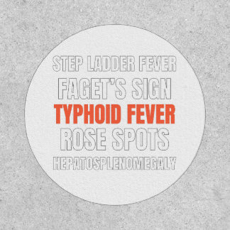 Hallmark of Typhoid Fever – Medical Design Patch