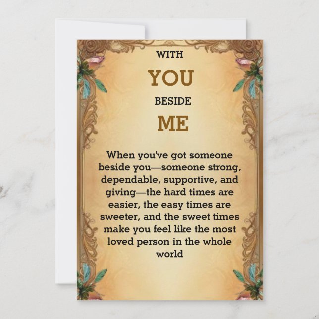 Hallmark Romantic Birthday Card (Front)