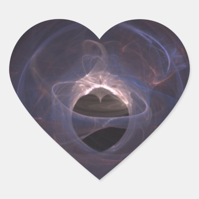 Hallo of Light Crowned Heart Heart Sticker (Front)