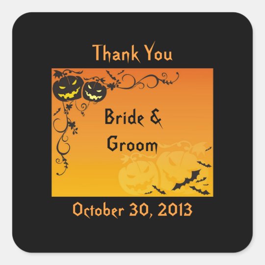 Hallo-Wedding Stickers