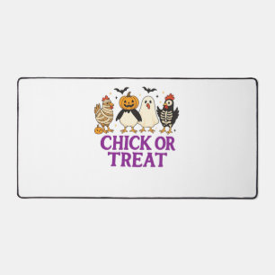 Hallobubu Halloween Cute & Spooky Witch Cat T-Shir Desk Mat