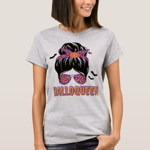 Halloqueen tshirt 